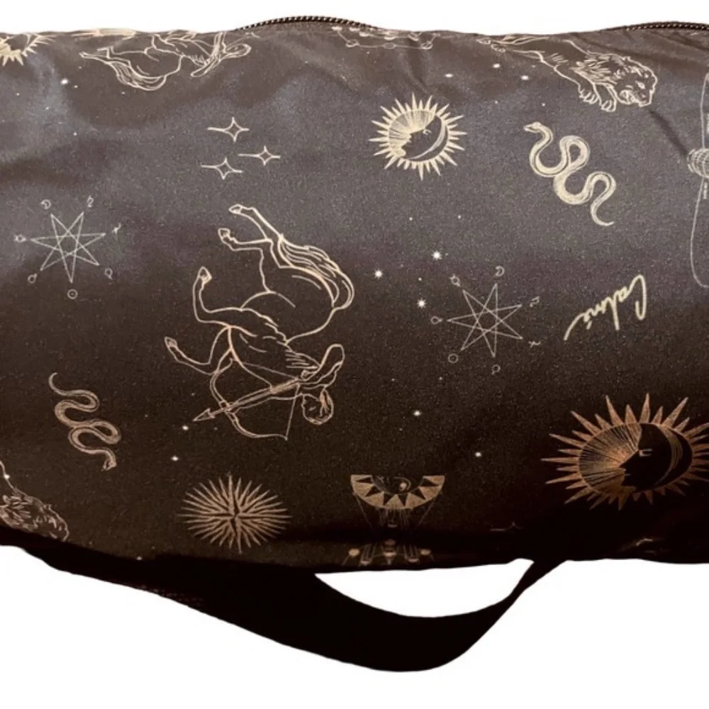 Johnny Was Calme NWT Zodiac Yoga Mat and Zippered Bag with Adjustable Strap